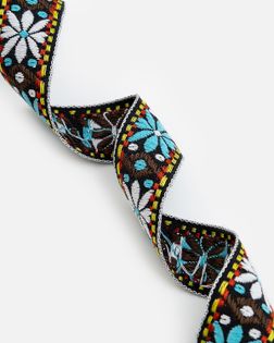 Тесьма жаккард ш.2,5см (18,28м) арт. ТЖО-143-5-45721.002