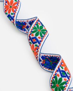 Тесьма жаккард ш.2,5см 15м арт. ТЖО-145-1-45718.001