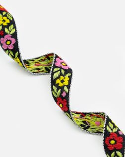 Тесьма жаккард ш.1,6см (18,28м) арт. ТЖО-155-2-45707.002