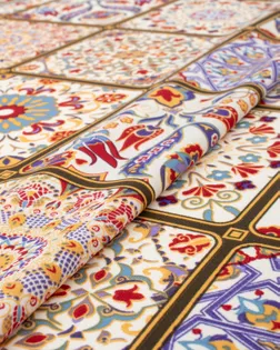 Шелк стрейч софт "Ромб" арт. ПШП-279-1-22418.003