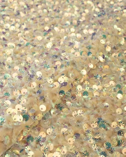 Бархат с пайетками "Лоренс" арт. Б-28-2-21101.002