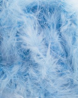 Боа пух марабу дл.1,82м (11гр) голубой арт. ПБМ-2-4-31626.004