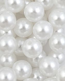 Бусы под жемчуг д.1,6см 500гр ~230шт белый арт. БЖР-92-1-46671