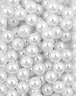 Бусы под жемчуг д.0,8см 100гр ~450шт белый арт. БЖР-103-1-46674.001