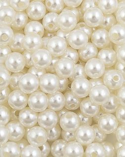 Бусы под жемчуг д.0,8см 100гр ~450шт молочный арт. БЖР-103-2-46674.002