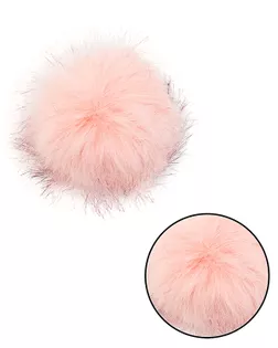 Помпон искусственный мех д.~10 см арт. ТПМ-49-7-44975.007