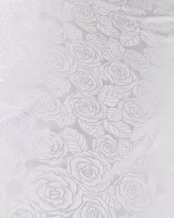 Полисатин Жаккард 60% пэ, 40% хл, 250см TC (JZ-02 white) арт. ПЛКЖ-23-1-Б00598.002