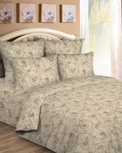 Бязь наб., шир. 220 см,  пл 120+-2. 100% хл. рис 9263/1 Компаньон к Крит арт. ХБ-1963-1-Б00528.090