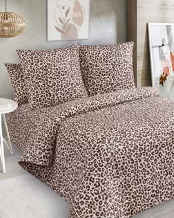 Бязь наб., шир. 220 см,  пл 120+-2. 100% хл. рис 20503/1 Леон арт. ХБ-2021-1-Б00528.095