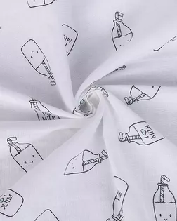 Муслин МОЛОКО рис.7365/1 арт. ЛГБХ-322-1-ЛГБХ0003921