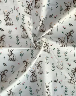 Муслин ЗАЙЧИКИ рис.8148/1 арт. ЛГБХ-431-1-ЛГБХ0005007