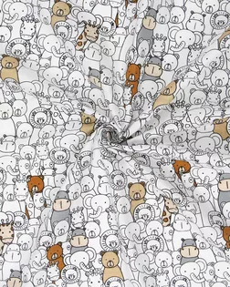 Муслин ЗВЕРЯТА рис.7517/1 арт. ЛГБХ-990-1-ЛГБХ0005602