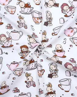 Муслин ЧАЕПИТИЕ РОЗ рис.7576/3 арт. ЛГБХ-1043-1-ЛГБХ0006004