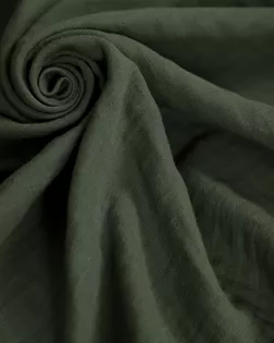Муслин жатый гладкокрашеный мох рис.27131 арт. ЛГБХ-1330-1-ЛГБХ0007661