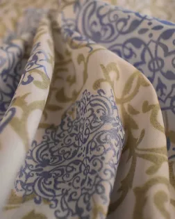 Поплекс наб. 100% п/э 220 см (85) диз. 6AF-459 blue silver (Ф) (100) арт. ЛЮКС-97-1-ЛЮКС18187144.00001