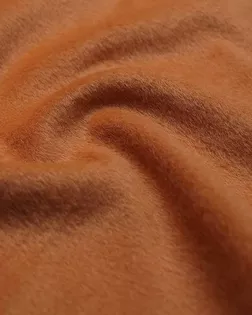 Шерстяная пальтовая ткань с мохером, цвет оранжево-персиковый арт. ГТ-2633-1-ГТ0047413