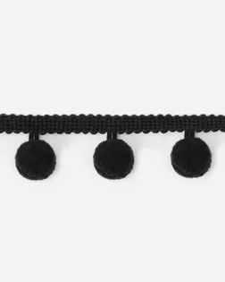 Бахрома с помпонами ш.2,5см (18,28м) арт. БОП-3-4-36419.004