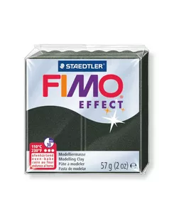 FIMO Effect полимерная глина, запекаемая в печке, уп. 57г цв.перламутровый черный арт. ТДЛПГ-3-1-46027