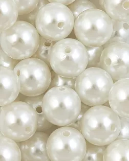 Бусы под жемчуг д.1,4см 500гр ~360шт белый арт. БЖР-94-2-46677.001