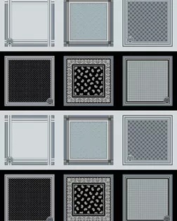 Ситец 95 см набивной арт 44  рис 21163 вид 1 "Валентино" арт. СП-371-1-1947.076