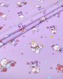 Фланель детская "Веселый транспорт" арт. ФД90-352-1-1636.009