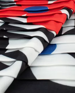 Плательная ткань гофре принт арт. ПЛ-778-1-21379.007