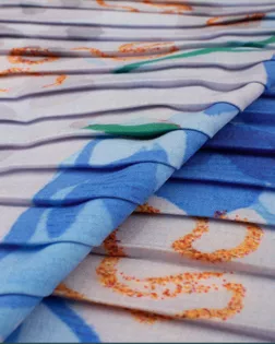 Плательная ткань гофре принт арт. ПЛ-779-1-21379.004