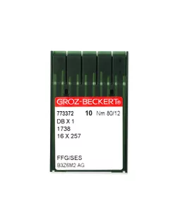 Иглы Groz-Beckert №80/12 арт. ИПГ-9-1-44272