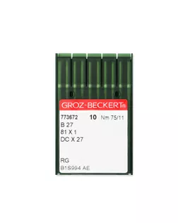 Иглы Groz-Beckert №75/11 арт. ИМП-21-1-18252