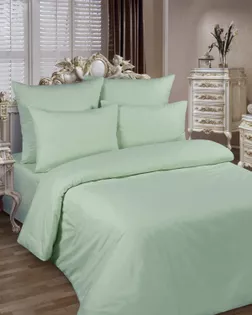 Поплин гладкокрашенный ЛЮКС, шир. 220 см,  пл 115+-2. 100% хл. рис 70043 Фисташковый АК арт. ПГЛ-135-4-Б00530.004