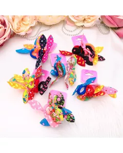 Резинка для волос "Бантик" (набор 5 шт) арт. АКВЛР-69-1-48767