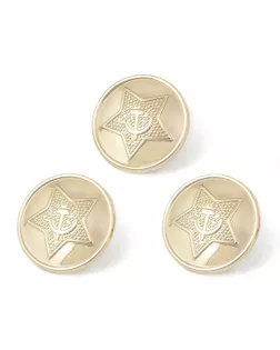 Пуговицы металл 36L д.2,3см (72шт) арт. ПМ-249-1-32194.001