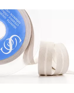 Косая бейка хлопок/лен ш.2см (27 св.серый) (в упаковке 20 м.) арт. КБХ-21-1-46126