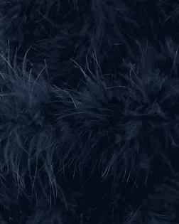 Боа пух марабу дл.1,82м (11гр) синий col.15-1 арт. ПБМ-2-16-31626.017