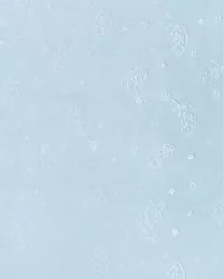Вельбоа DTY Mikki Star 220GSM 180СМ blue (Мишка Месяц) арт. ТК10-12-2-ВЛ-01-033-ГЛ