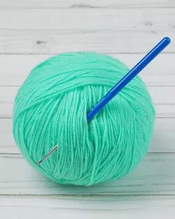 Крючок для вязания, с пластиковой ручкой, d = 2,5 мм, 13,5 см арт. ИВЗ-276-1-48485