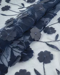 Сетка аппликация "Цветы" арт. СВС-108-4-25345.004