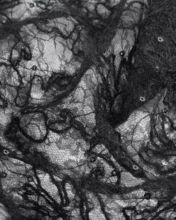 Кружевное полотно с вышивкой и пайеткой "Кливия" арт. КПКП-96-1-24620.001