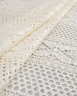 Трикотаж-кружево "Прованс" с напылением арт. ТАЖ-2-1-25374.001