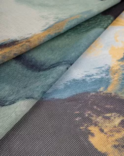 Cетка-стрейч "Лиана" принт арт. СТ-577-1-25922.001