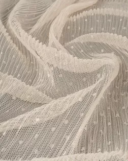 Сетка плиссе "Генри" горох арт. ФТН-111-2-25944.002