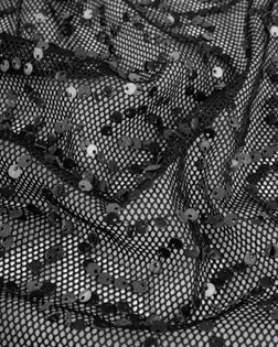 Пайетка на сетке "Пантера" (кожаная) арт. ПАЙ-193-1-26742.001