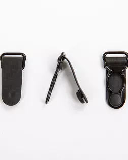 Чулкодержатель черный 10мм пластик/металл арт. ПРС-1247-1-ПРС0030747