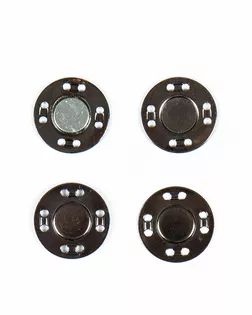 Кнопка магнитная пришивная черный никель 20мм металл арт. ПРС-1340-2-ПРС0031408