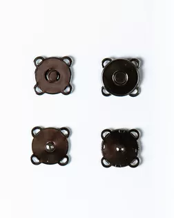 Кнопка магнитная пришивная черный никель d-18мм металл арт. ПРС-2150-2-ПРС0034189