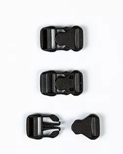 Фастекс черный 15мм цветной металл арт. ПРС-2575-1-ПРС0035334