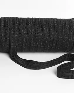 Резинка окантовочная черный 15мм 82% полиамид/18% эластан арт. ПРС-2670-2-ПРС0046002