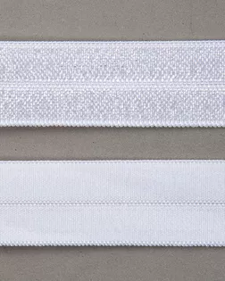 Резинка окантовочная белый 20мм 82,5% полиамид/17,5% эластан арт. ПРС-2679-1-ПРС0046026