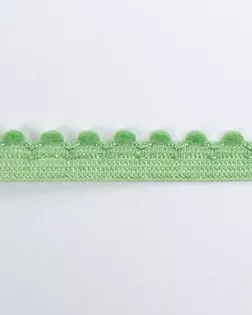 Резинка ажурная зеленый 10мм 71,5% полиамид/28,5% эластан арт. ПРС-2683-7-ПРС0046050