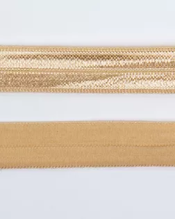 Резинка окантовочная бежевый 15мм 82,5% полиамид/17,5% эластан арт. ПРС-2686-1-ПРС0046066